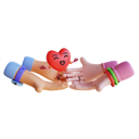 پیش‌نمایش فایل couple-hands-6801214 از پک ولنتاین