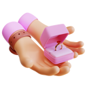 پیش‌نمایش فایل hand-presenting-valentine-ring-6801154 از پک ولنتاین