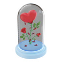 پیش‌نمایش فایل heart-flower-in-glass-dome-6801158 از پک ولنتاین