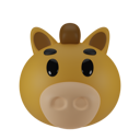 پیش‌نمایش فایل horse-7503919 از پک سر حیوان