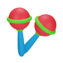 پیش‌نمایش فایل rattles-7902006 از پک اسباب بازی