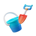 پیش‌نمایش فایل bucket-with-shovel-5526721 از پک تابستان