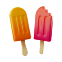 پیش‌نمایش فایل popsicle-orange-and-strawberry-5526719 از پک تابستان