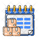 پیش‌نمایش فایل package-delivery-schedule-calendar-11271383 از پک لجستیک
