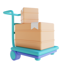 پیش‌نمایش فایل logistics-trolley-5947885 از پک لجستیک