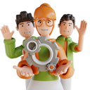 پیش‌نمایش فایل business-management-team-6641743 از پک کاراکتر کسب‌وکار