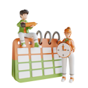 پیش‌نمایش فایل business-people-making-business-schedule-6641718 از پک کاراکتر کسب‌وکار