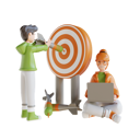 پیش‌نمایش فایل business-target-6641733 از پک کاراکتر کسب‌وکار
