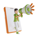 پیش‌نمایش فایل businessman-doing-online-mobile-marketing-6641719 از پک کاراکتر کسب‌وکار