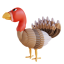 پیش‌نمایش فایل turkey-bird-6820675 از پک روز شکرگزاری
