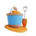 پیش‌نمایش فایل sand-bucket-6912372 از پک اسباب‌بازی‌های کودکان