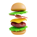 پیش‌نمایش فایل cheese-burger-7084680 از پک غذا