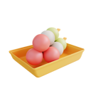 پیش‌نمایش فایل mochi-dango-7084697 از پک غذا