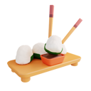 پیش‌نمایش فایل onigiri-chopsticks-7084683 از پک غذا