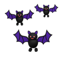 پیش‌نمایش فایل bat-eyes-halloween-d-6712412 از پک هالووین