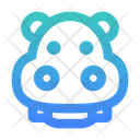 پیش‌نمایش فایل hippo-head-5751178 از پک حیوان