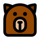 پیش‌نمایش فایل bear-head-5750729 از پک حیوان