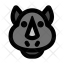 پیش‌نمایش فایل rhino-head-5750802 از پک حیوان