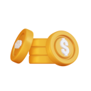 پیش‌نمایش فایل dollar-coin-5664235 از پک مالی