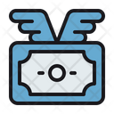 پیش‌نمایش فایل flying-money-4785514 از پک بانکداری اینترنتی