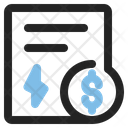 پیش‌نمایش فایل electricity-bill-6584935 از پک خرید آنلاین