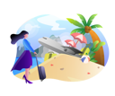 پیش‌نمایش فایل young-lady-going-for-summer-trip-9246805 از پک تابستان