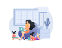 پیش‌نمایش فایل woman-working-at-home-9246658 از پک دورکاری از خانه - جلد 4