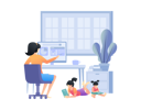 پیش‌نمایش فایل young-lady-working-on-computer-9246657 از پک دورکاری از خانه - جلد 4