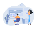 پیش‌نمایش فایل young-man-working-remotely-9246665 از پک دورکاری از خانه - جلد 4