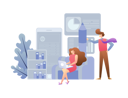 پیش‌نمایش فایل woman-doing-remotely-job-9246707 از پک دورکاری از خانه - جلد 2