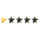 پیش‌نمایش فایل 1-star-rating-4976098 از پک نقد و بازخورد