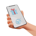 پیش‌نمایش فایل online-gift-5655184 از پک گوشی در دست دست