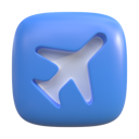 پیش‌نمایش فایل airplane-button-8126923 از پک دکمه - جلد 3