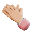 پیش‌نمایش فایل clapping-hand-gesture-8127205 از پک حرکت دست