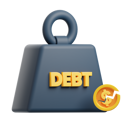 پیش‌نمایش فایل debt-weight-8322783 از پک امور مالی