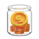 پیش‌نمایش فایل money-jar-8322777 از پک امور مالی