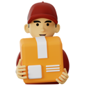 پیش‌نمایش فایل delivery-guy-8562942 از پک المان تحویل