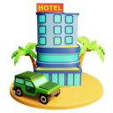 پیش‌نمایش فایل hotel-8563144 از پک المان تعطیلات - جلد 2
