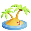 پیش‌نمایش فایل island-8563140 از پک المان تعطیلات - جلد 2