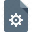 پیش‌نمایش فایل document-settings-gear-file از پک اسناد