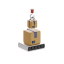 پیش‌نمایش فایل conveyor-belt-with-box-8620066 از پک محموله