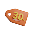 پیش‌نمایش فایل 30-percent-discount-tag-5402467 از پک خرید آنلاین