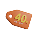 پیش‌نمایش فایل 40-percent-discount-tag-5402468 از پک خرید آنلاین