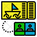 پیش‌نمایش فایل two-ship-ticket-2332996 از پک بلیط
