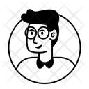 پیش‌نمایش فایل man-with-glasses-avatar-5609196 از پک آواتار
