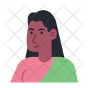 پیش‌نمایش فایل indian-woman-avatar-5609345 از پک آواتار