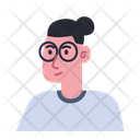 پیش‌نمایش فایل man-with-glasses-avatar-5609336 از پک آواتار