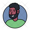 پیش‌نمایش فایل beard-man-avatar-5609317 از پک آواتار