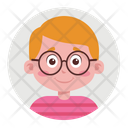 پیش‌نمایش فایل glasses-boy-5694347 از پک کیرلک آواتار کودک