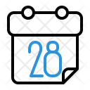 پیش‌نمایش فایل calendar-2041 از پک دو آزمایشگاه، سبک خطی